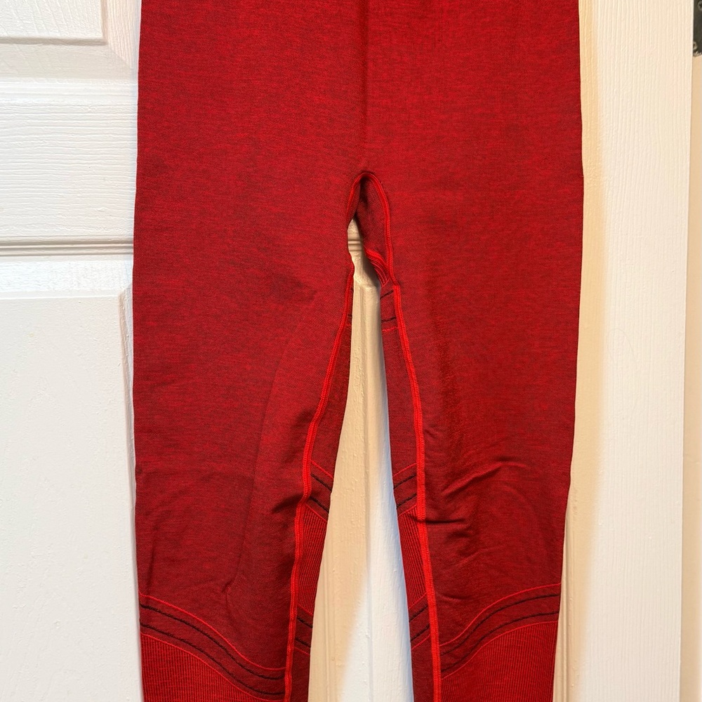 PINK Victoria's Secret Red Leggings